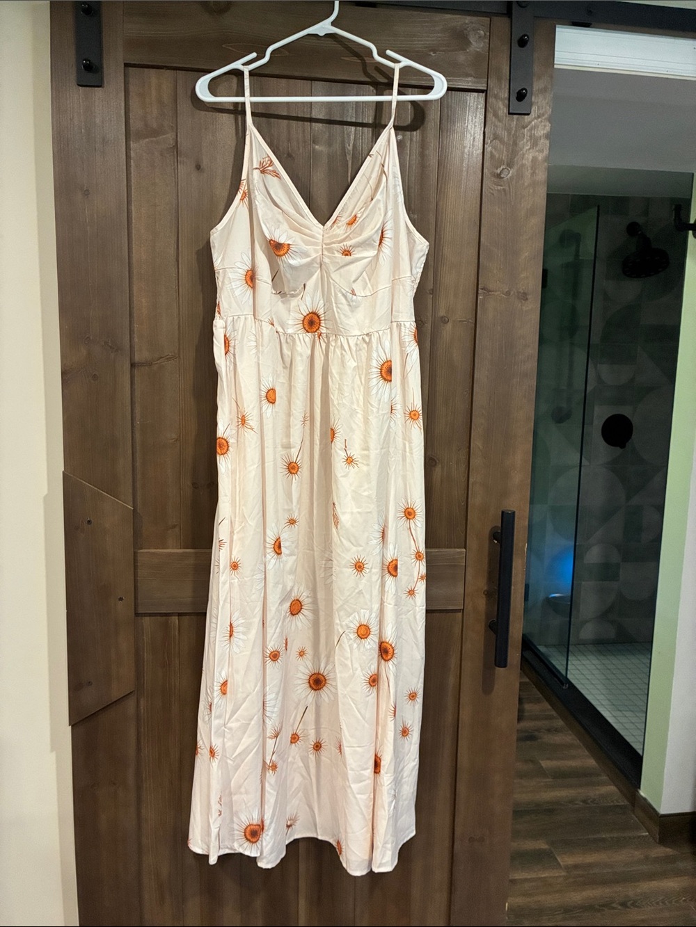 4X daisy maxi dress